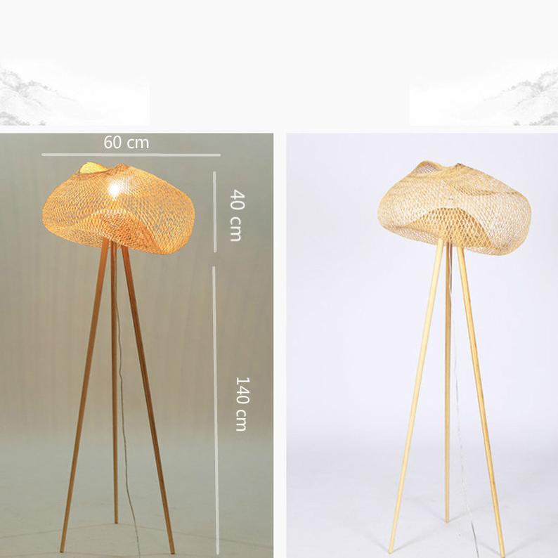 Bamboo Floor Lamp