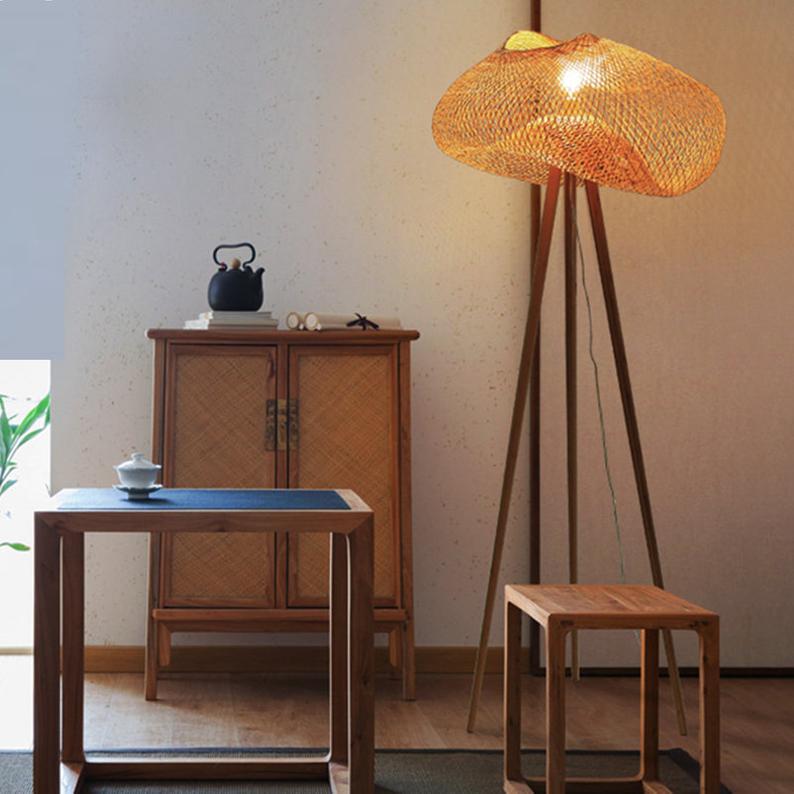 Bamboo Floor Lamp