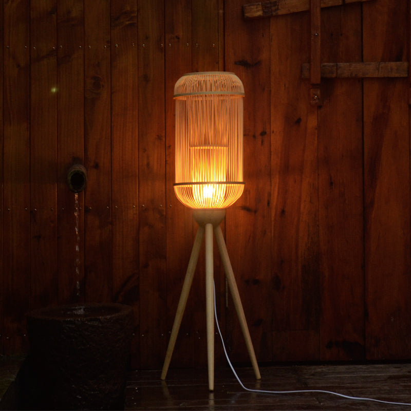 Bamboo Floor Lamp