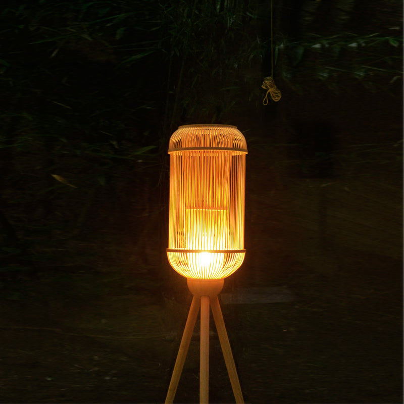 Bamboo Floor Lamp