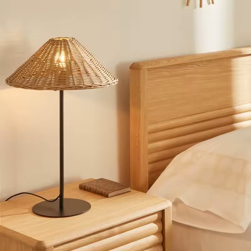 Rattan Table Lamp