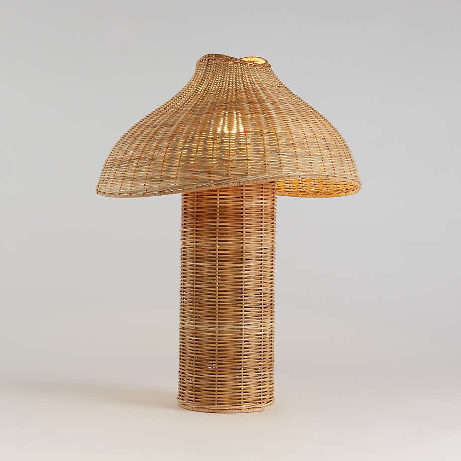 Rattan Table lampshade