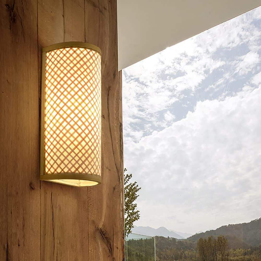 Bamboo Wall Lamp