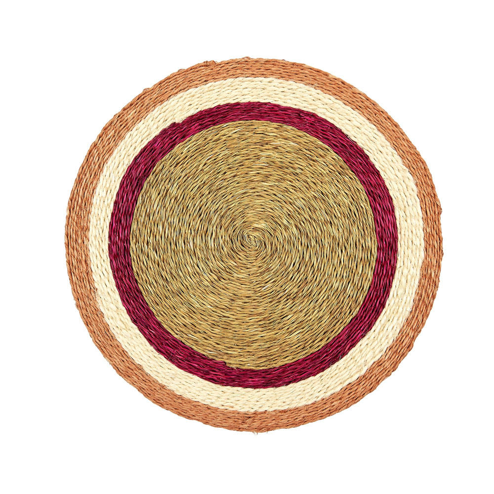 Hand-Woven Seagrass Placemat Bohemian Style