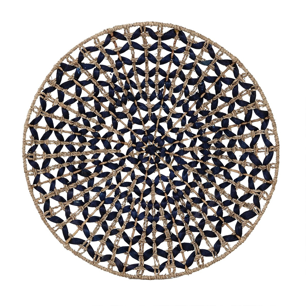 Water hyacinth wall decor