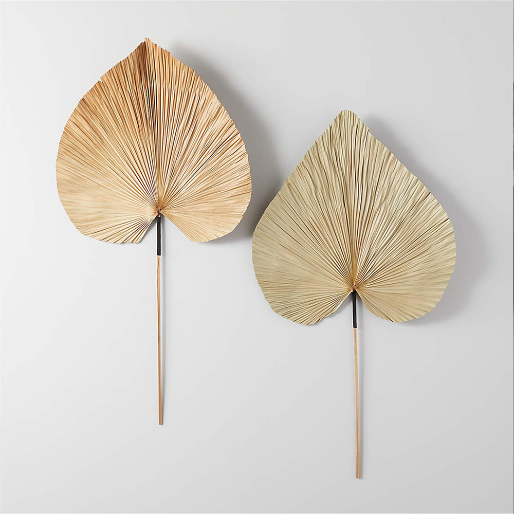 Palm Leaf Wall Fan