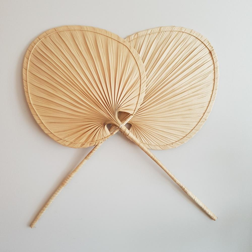 Palm Leaf Wall Fan