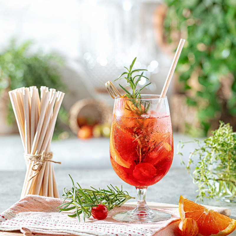 Coconut Drinking Straws