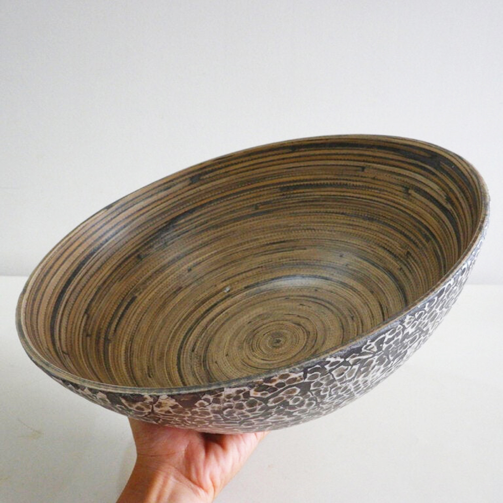 Bamboo bowl for Fruit/ Bamboo Salad Bowl