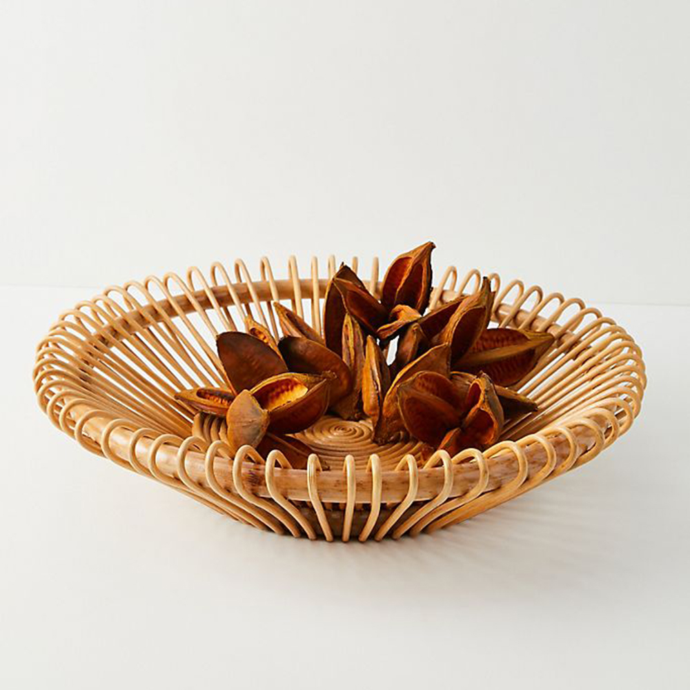 Rattan fruit Tray