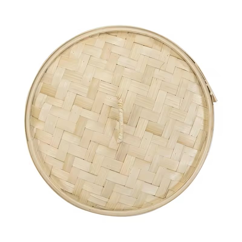 Bamboo Steamer 2 Floor With Lid