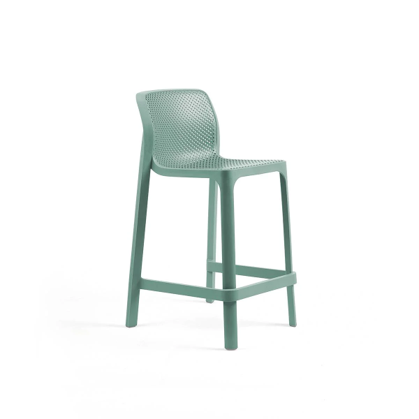 Net mini Stool - Ghế đẩu ngoài trời nhập khẩu Châu Âu - hàng đẹp, bền cho Bar/Pub/Cafe/Balcony