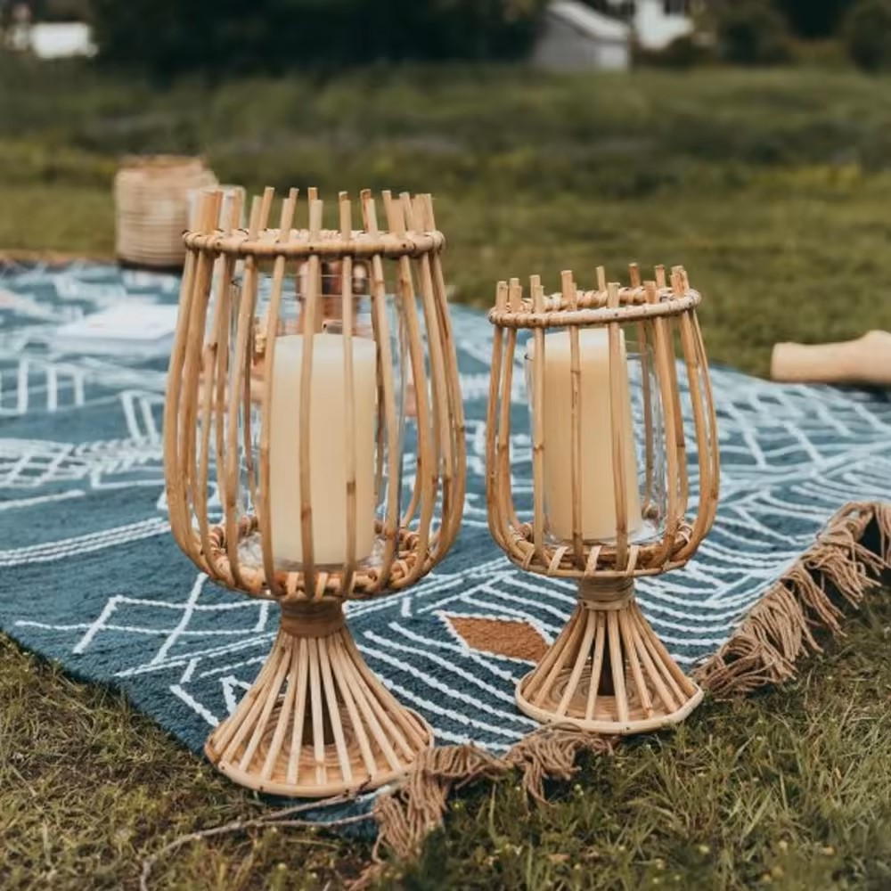 rattan-candle-holder-for-banquet-table