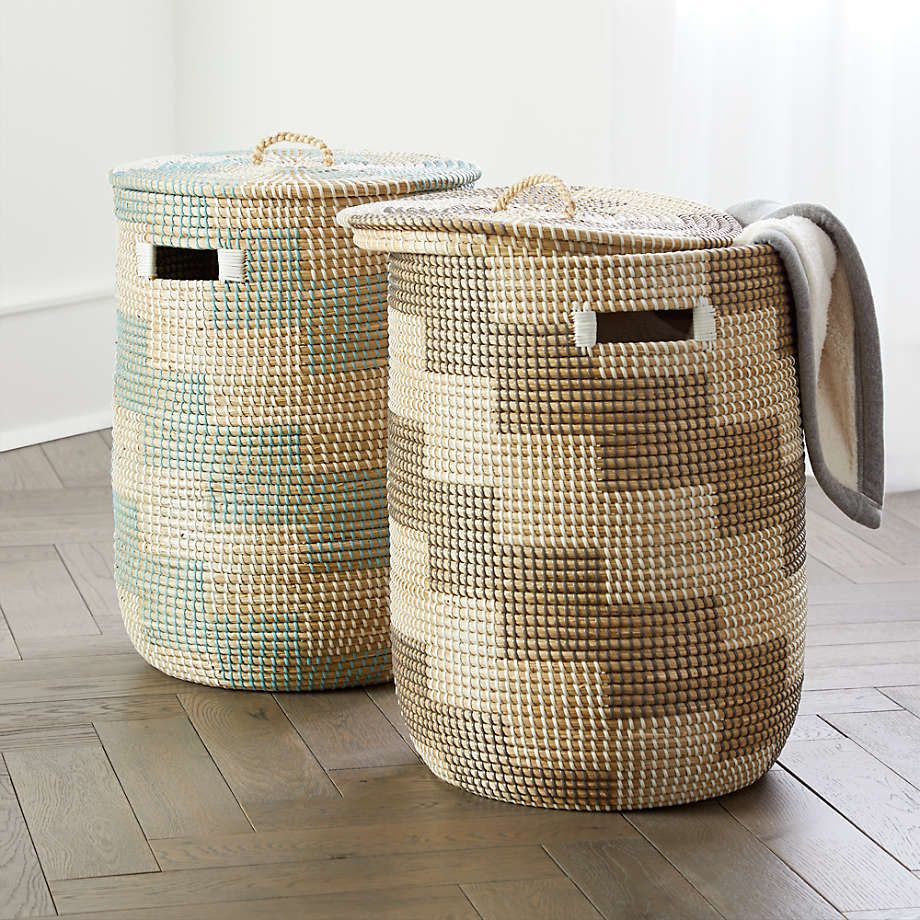 Seagrass-Storage-Basket-Laundry-Basket-With-Lid-for-hotel-and-resort